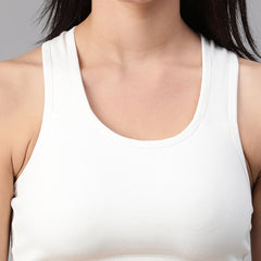 Everyday Support Sports Bra White