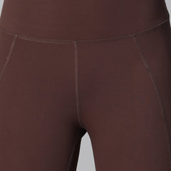 Essential High-Rise Leggings Brown