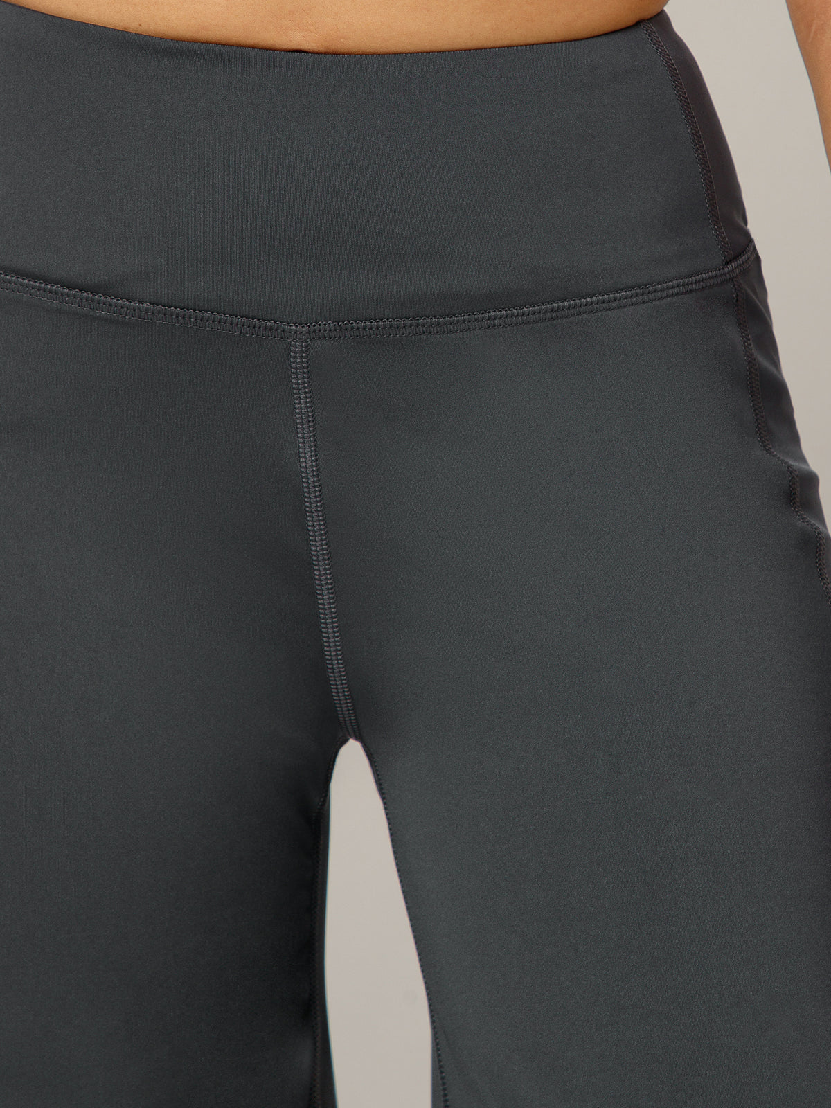 On The Go Wide Flare Pant Grey