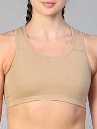 Everyday Support Sports Bra Tan