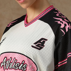 Cloud Nine Jersey Pink & Black