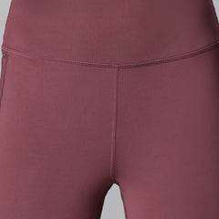 Laser Cut Leggings Mauve