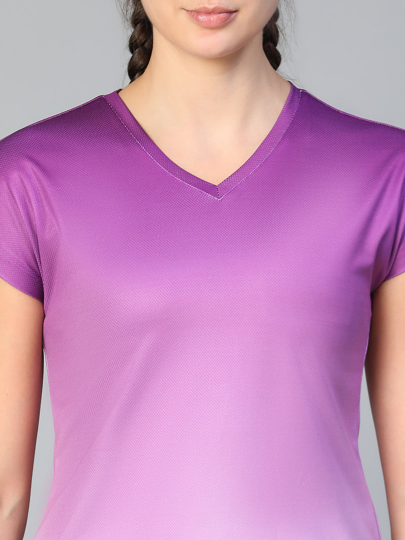 Dual Tone T-Shirt Purple