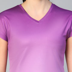 Dual Tone T-Shirt Purple
