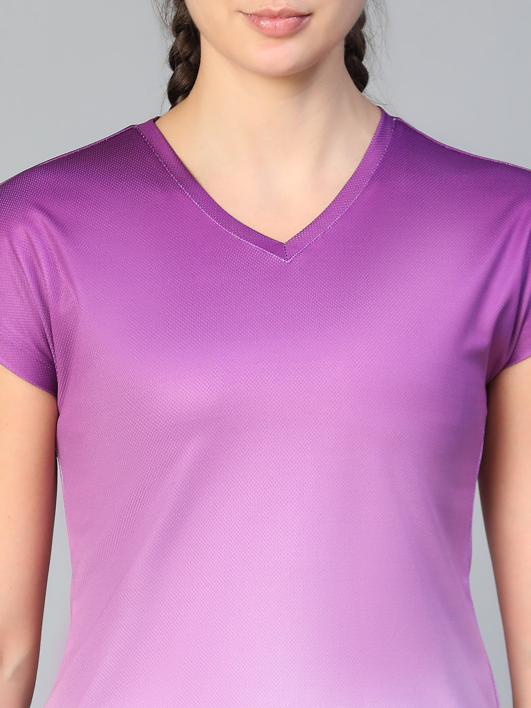 Dual Tone T-Shirt Purple