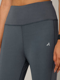 Laser Cut Leggings Gray