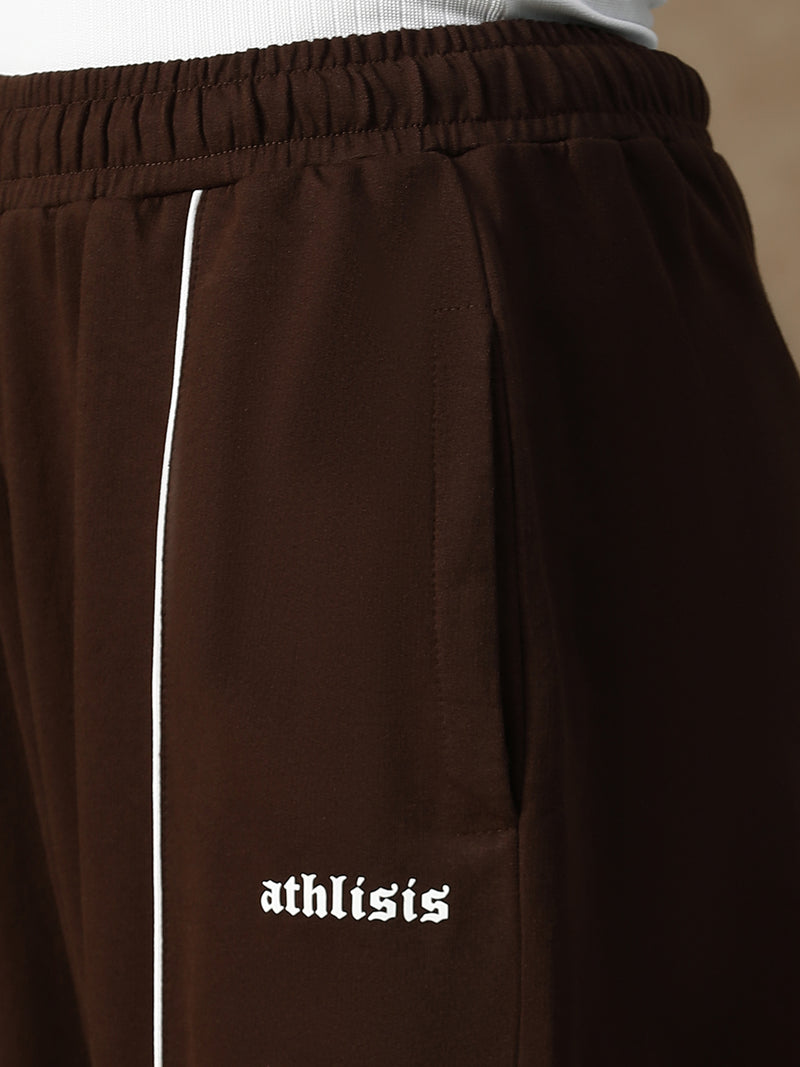 Flow Piping Sweatpants Brown