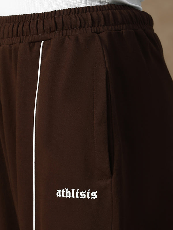 Flow Piping Sweatpants Brown