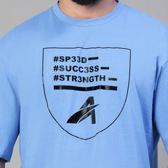 S³ Oversized T-Shirt Blue
