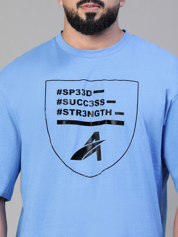 S³ Oversized T-Shirt Blue