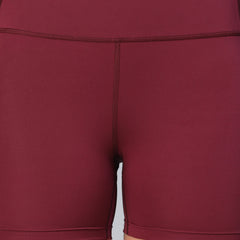 Aura Training Shorts Maroon