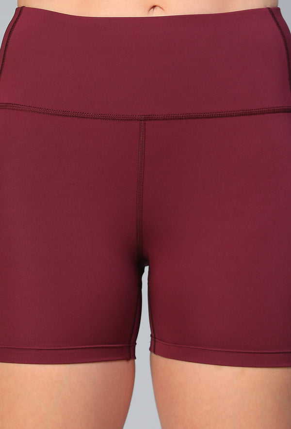 Aura Training Shorts Maroon