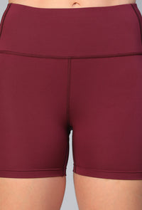 Aura Training Shorts Maroon