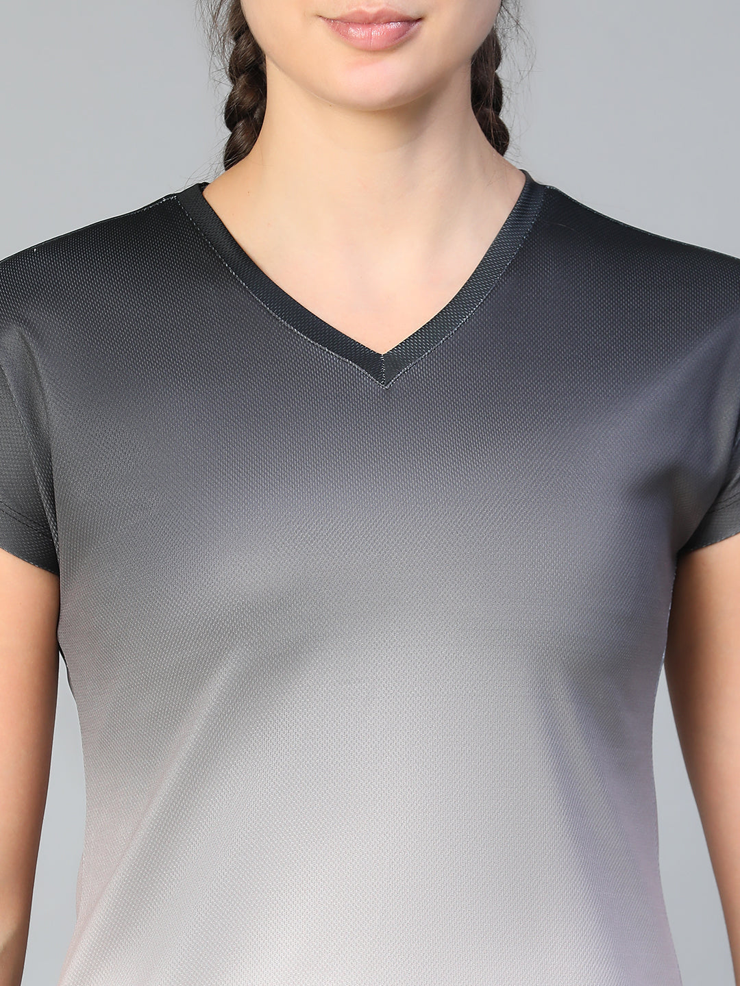 Dual Tone T-Shirt B&W