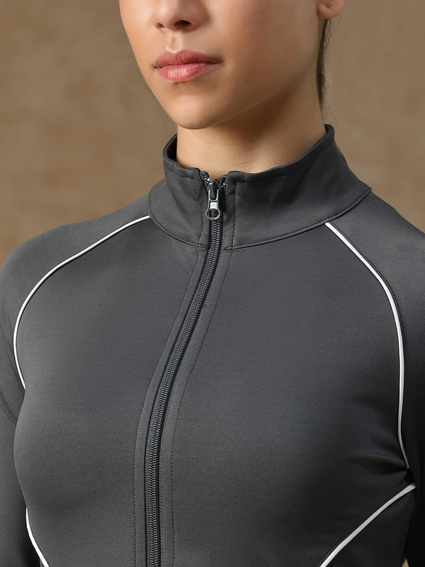 Flow Piping Jacket Gray