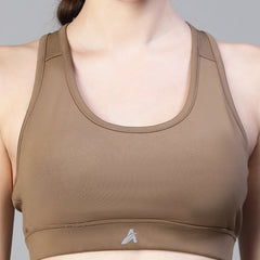 Performance Sports Bra Tan