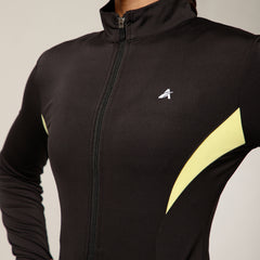 Side Stripe Jacket Black
