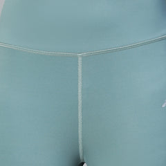 Laser Cut Leggings Pista Green