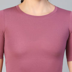 Essential Crop Top Mauve