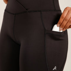 V-Front Legging Black