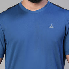 Iconic Side Panel T-Shirt Navy