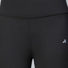 Laser Cut Leggings Black