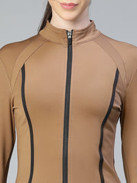 Aero Sculpt Jacket Tan