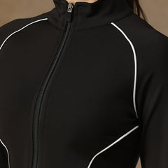 Flow Piping Jacket Black