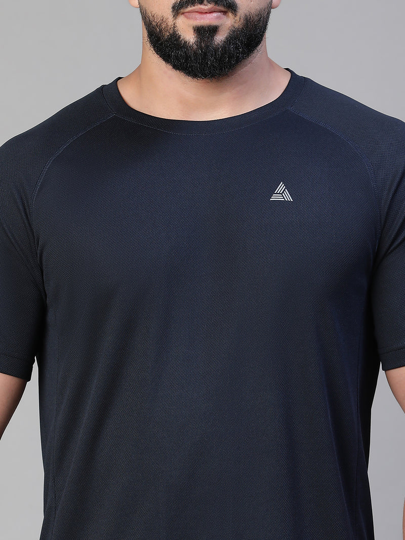 Back Panel T-Shirt Navy