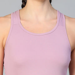 Y-Back Tank Top Lavender