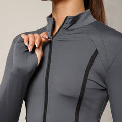 Aero Sculpt Jacket Gray