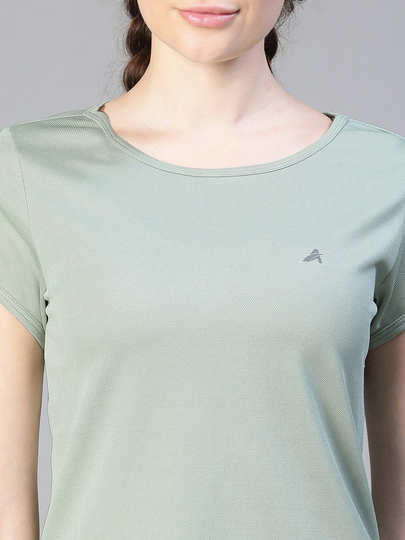 Keyhole T-shirt Olive