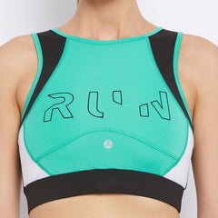 Run Sports Bra Green
