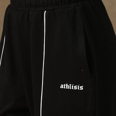 Flow Piping Sweatpants Black