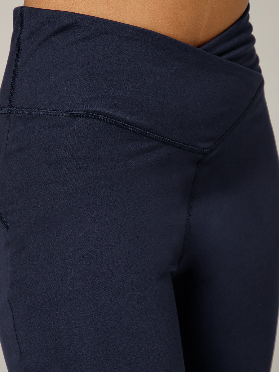 V-Shape Flare Pant Navy