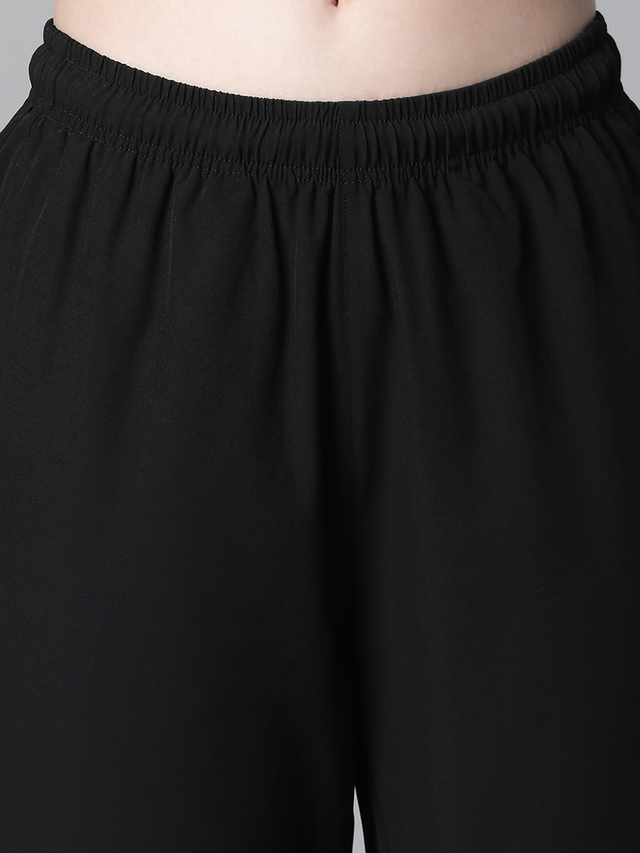 Everyday Straight Fit Pants Black
