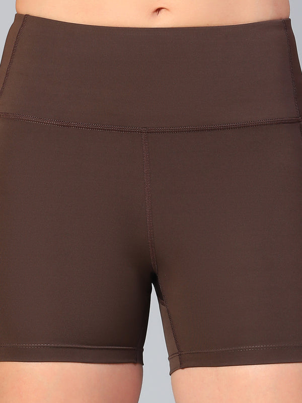 Aura Training Shorts Brown