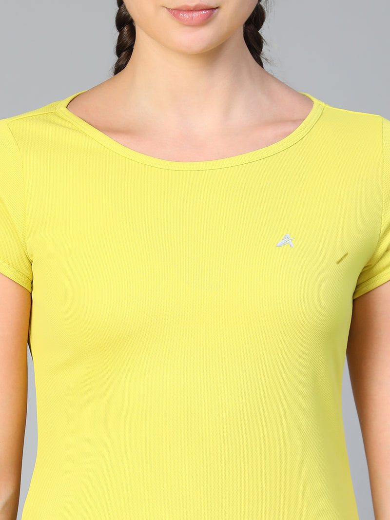 Keyhole T-shirt Apple Green