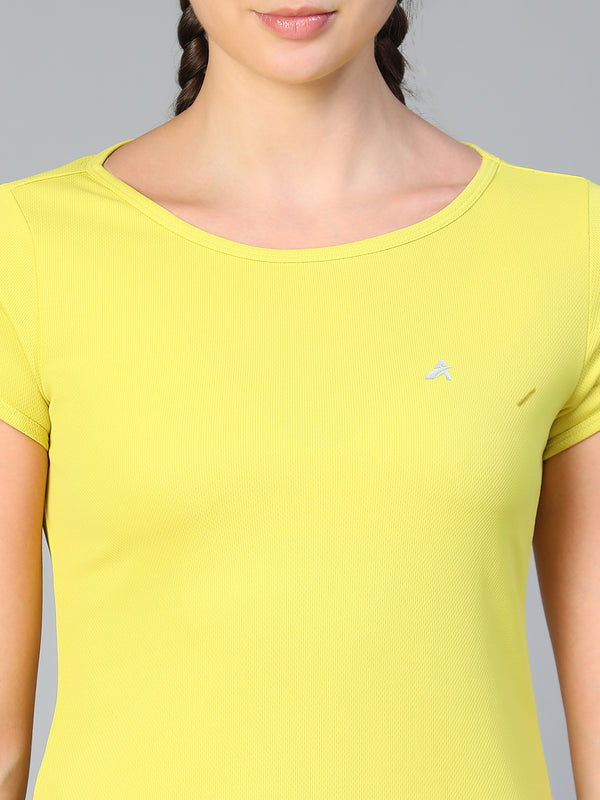 Keyhole T-shirt Apple Green
