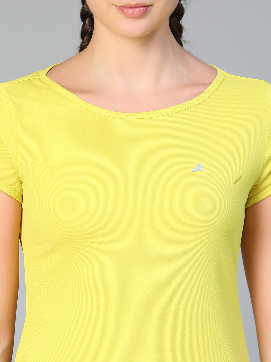 Keyhole T-shirt Apple Green