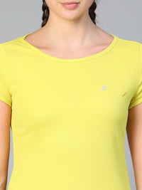 Keyhole T-shirt Apple Green