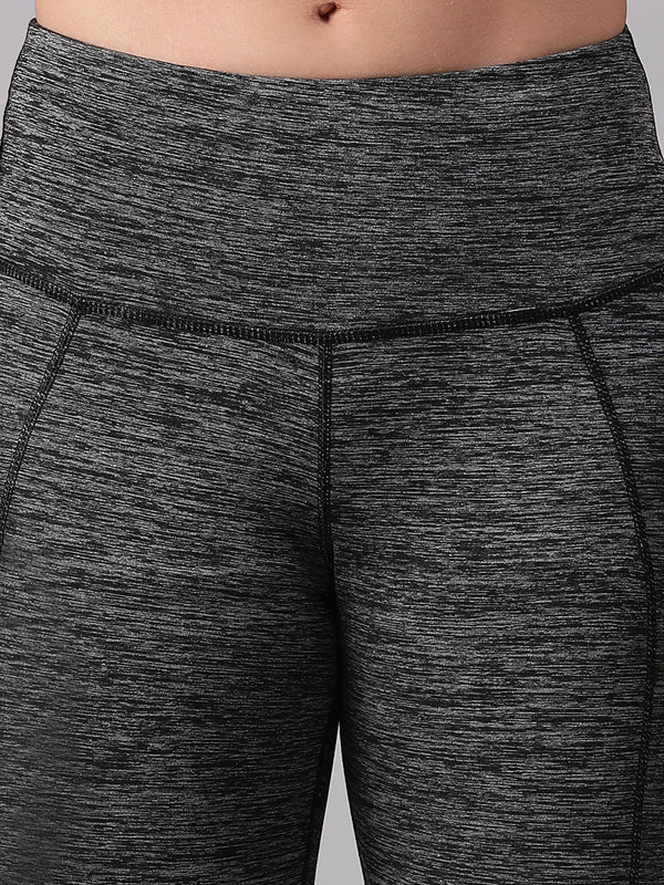 Essential High-Rise Leggings Gray Melange