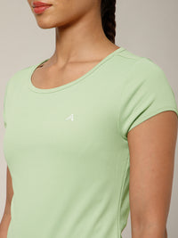 Keyhole T-shirt Mint Sage