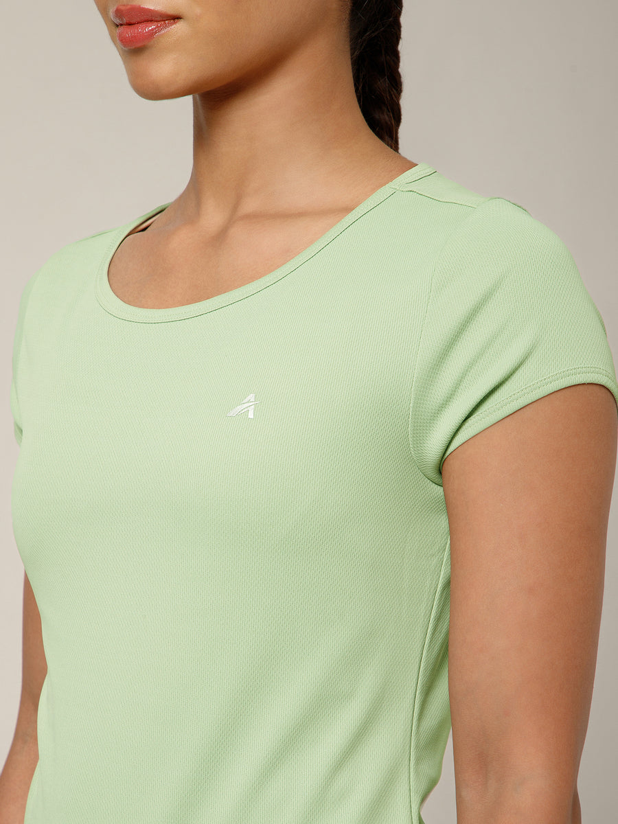 Keyhole T-shirt Mint Sage