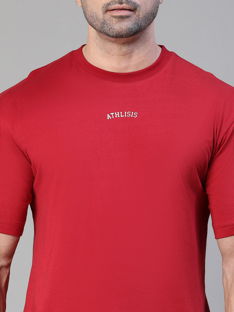 Eagle's Eye Oversized T-Shirt Maroon