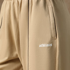 Flow Piping Sweatpants Beige