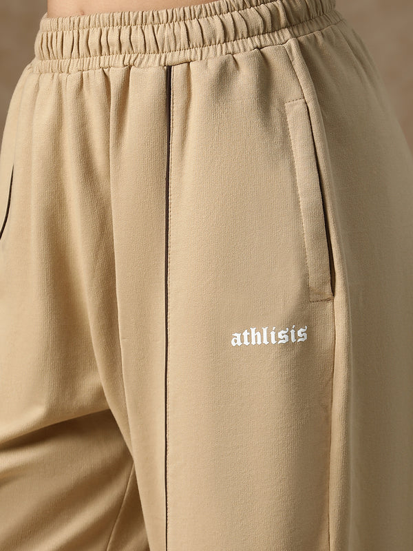 Flow Piping Sweatpants Beige