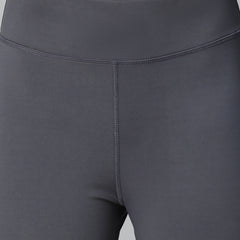 Geometric Mesh Leggings Gray