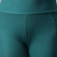 Dual Tone Flare Pant Ice Blue