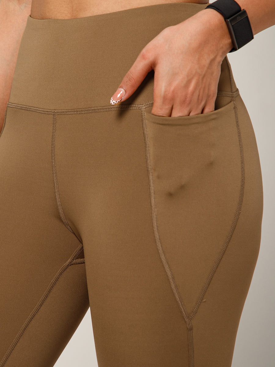 Vertex Leggings Tan